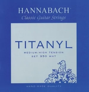 Hannabach 653156 Klassikgitarrensaiten Serie 950 Medium/High Tension Titanyl - E6 653156 - Struny gitarowe  - miniaturka - grafika 1