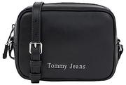 Torebki damskie - Tommy Hilfiger Damska torba na aparat TJW Must Regular PU Crossovers, czarna, OS, Czarny - miniaturka - grafika 1