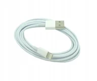 Kable USB - Kabel PC USB Lightning do Apple iPhone 5 6 7 8 X iPad Air Mini 2 m BIAŁY Przewód do ładowania Telefonu - miniaturka - grafika 1