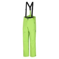 Spodnie narciarskie - Męskie spodnie narciarskie HANNAH Kasey Lime Green 10.000 mm/h2o - miniaturka - grafika 1