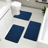Ogród OUTLET - Zestaw mat łazienkowych CHAKME 3 szt. - miniaturka - grafika 1