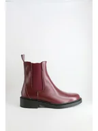 Botki damskie - Bellucci Botki w kolorze czerwonym - miniaturka - grafika 1