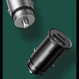 Baseus Baseus PPS inteligentna ładowarka samochodowa USB / USB Typ C 30 W Quick Charge 4.0 QC4+ Power Delivery 3.0 VOOC SCP AFC MTKPE srebrny (CCYS-C0S) hurtel-60586-0 - Ładowarki samochodowe - miniaturka - grafika 33