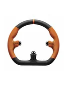 Gadżety dla graczy - Asetek SimSports GT Obręcz - Zamknięte D, Czarno -pomarańczowe - miniaturka - grafika 1