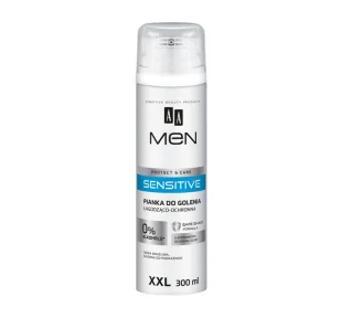 AA Men Protect & Care łagodząco-ochronna pianka do golenia 300ml - Kosmetyki do golenia - miniaturka - grafika 1