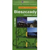 Atlasy i mapy - Daunpol  Bieszczady i bukovske vrchy Mapa turystyczna - miniaturka - grafika 1