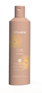 Echosline Curl, szampon do włosów kręconych i falowanych, 300ml - Szampony do włosów - miniaturka - grafika 1