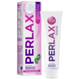 Perlax Sensitive 75ml pasta do zębów, delikatna ochrona dla wrażliwych zębów - Pasty do zębów - miniaturka - grafika 1