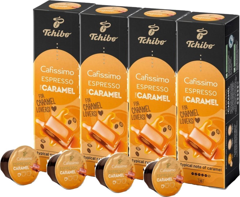 Tchibo Kapsułki Cafissimo Espresso Carmel 4x10 szt.