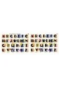 Podręczniki dla liceum - Podkładka laminowana A2 The English Alphabet - miniaturka - grafika 1