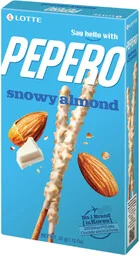 Paluszki Pepero Snowy Almond z migdałami 32g - LOTTE - Kuchnie świata - miniaturka - grafika 1