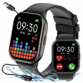Smartwatch - Smartwatch Wodoszczelny Sportowy Rozmowy EKG Menu PL Damski Męski Zegarek - miniaturka - grafika 1
