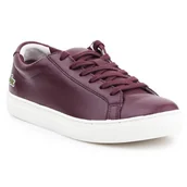 Trampki damskie - Buty lifestylowe Lacoste L.12.12 317 1 Caw W 7-34CAW0016FD8 fioletowe - miniaturka - grafika 1