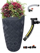 Zbiorniki na deszczówkę - ZBIORNIK NA DESZCZÓWKĘ FLOW 240L + PRZYŁĄCZA - miniaturka - grafika 1