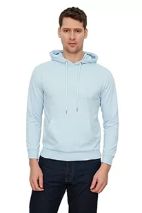 Trendyol Męska bluza z kapturem o regularnym kroju Kangaroo Pockets Long Sleeve Hooded Sweatshirt, XXL - Bluzy męskie - miniaturka - grafika 1