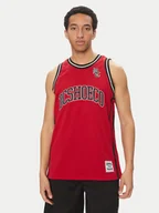 Koszulki męskie - DC Tank top ADYKT03257 Czerwony Regular Fit - miniaturka - grafika 1