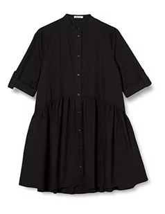 Replay Sukienka damska, czarny (098 Black), L - Sukienki - miniaturka - grafika 1