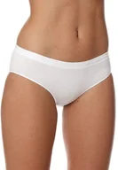 Bielizna sportowa damska - Brubeck Figi damskie Hipster HI00043A Comfort Cotton białe r. S - miniaturka - grafika 1