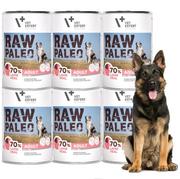 Mokra karma dla psów - VETEXPERT RawPaleo Adult JAGNIĘCINA CIELĘCINA Zestaw 6x 400g - miniaturka - grafika 1