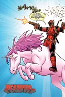 Plakaty - Pyramid Posters Deadpool (Unicorn) - plakat 61x91,5 PP34307 - miniaturka - grafika 1