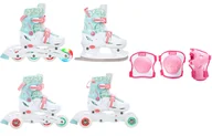 Ochraniacze - Rolki-Wrotki 4w1 Croxer Inez 26-29 / Ochraniacze Croxer Neve Pink XS - miniaturka - grafika 1