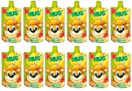 Soki i napoje niegazowane - Maspex KUBUŚ MUS BANANOWY 100ML - miniaturka - grafika 1