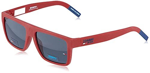 Tommy Hilfiger Unisex Tj 0004/S okulary przeciwsłoneczne, Matte Red - 54