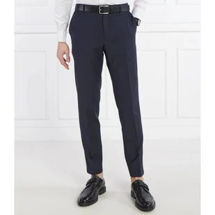 Calvin Klein Wełniane spodnie Regular Fit - Spodnie męskie - miniaturka - grafika 1
