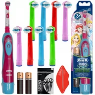 Szczoteczki do zębów - Szczoteczka Oral-B Advance Księżniczki Princess +Zam. Kids Color X8 - miniaturka - grafika 1