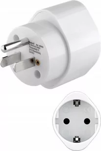 Adapter sieciowy US/Japonia, biały - Kable - miniaturka - grafika 1