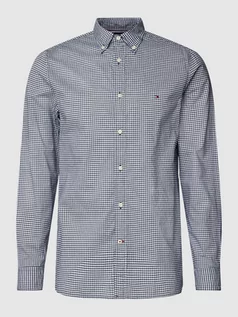 Koszule męskie - Koszula casualowa o kroju slim fit z kołnierzykiem typu button down model ‘FLEX’ - grafika 1