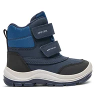 Buty dla chłopców - Śniegowce Geox B Flanfil Boy B Abx B463VA 050FU C4002 S Granatowy - miniaturka - grafika 1
