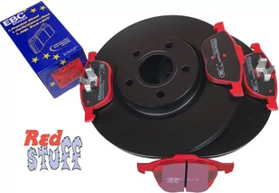 Przednie CERAMICZNE klocki RedStuff + tarcze hamulcowe 300mm EBC seria Premium Ford Escape FWD 2013-2019 - Tarcze hamulcowe - miniaturka - grafika 2