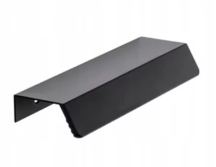 UCHWYT MEBLOWY KRAWĘDZIOWY FOGGY CZARNY MAT 130mm - Meble modułowe i akcesoria - miniaturka - grafika 1