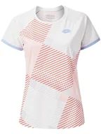 Koszulki sportowe damskie - Koszulka damska Lotto Tech W IV - D1 Tee Perfume Rose L - miniaturka - grafika 1