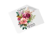 Akcesoria do okularów - Ściereczka do okularów na dzień matki Bukiet kwiatów - 1 szt. - miniaturka - grafika 1