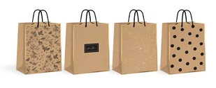Torebka Jumbo Kraft Gold Nowa - Torby i wózki na zakupy - miniaturka - grafika 1