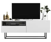 Szafki RTV - Szafka rtv z szufladą biała Z3-S16 - miniaturka - grafika 1