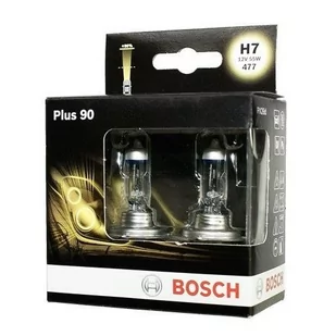 BOSCH zestaw lamp samochodowych H7 Plus +90, zestaw 2 sztuk 1 987 301 075 - Oświetlenie samochodowe - akcesoria - miniaturka - grafika 1