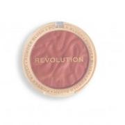 Makeup Revolution Reloaded pudrowy róż dla długotrwałego efektu odcień Rhubarb & Custard 7,5 g