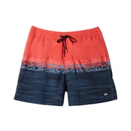 Spodenki męskie - Męskie Szorty QUIKSILVER EVERYDAY WORDBLOCK VOLLEY 17 AQYJV03150-RMC6 – Czerwony - miniaturka - grafika 1