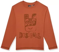 Bluzy dla chłopców - Desigual Bluza chłopięca, czerwony, M - miniaturka - grafika 1