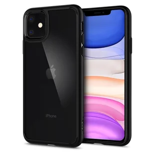 Spigen Etui Ultra Hybrid do Apple iPhone 11 Czarny transparentny - Etui i futerały do telefonów - miniaturka - grafika 9