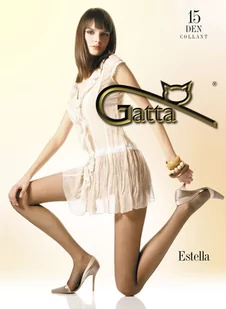 Rajstopy Gatta Estella 15 Visone (Rozmiar 5) - Rajstopy - miniaturka - grafika 1