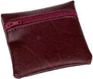 Różańce - Etui na zamek - EKO skórka - bordowe - miniaturka - grafika 1