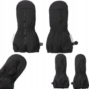 Reima Tepas rękawiczki dziecięce r. 1 , black - Rękawiczki dla dzieci - miniaturka - grafika 1