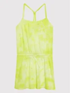 Sukienki i spódniczki dla dziewczynek - United Colors Of Benetton Sukienka letnia 3085CV004 Żółty Regular Fit - miniaturka - grafika 1