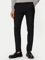 Spodnie męskie - Jack & Jones Chinosy Solaris 12141112 Czarny Super Slim Fit - miniaturka - grafika 1