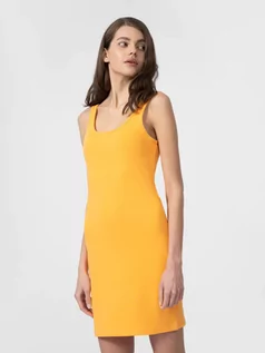 Sukienki - Sukienka ołówkowa damska - 4F - grafika 1