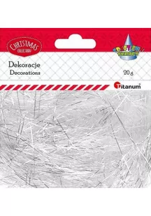 Titanum Włosy Anielskie 20g Białe Craft-fun Series - Pozostałe akcesoria dla plastyków - miniaturka - grafika 1